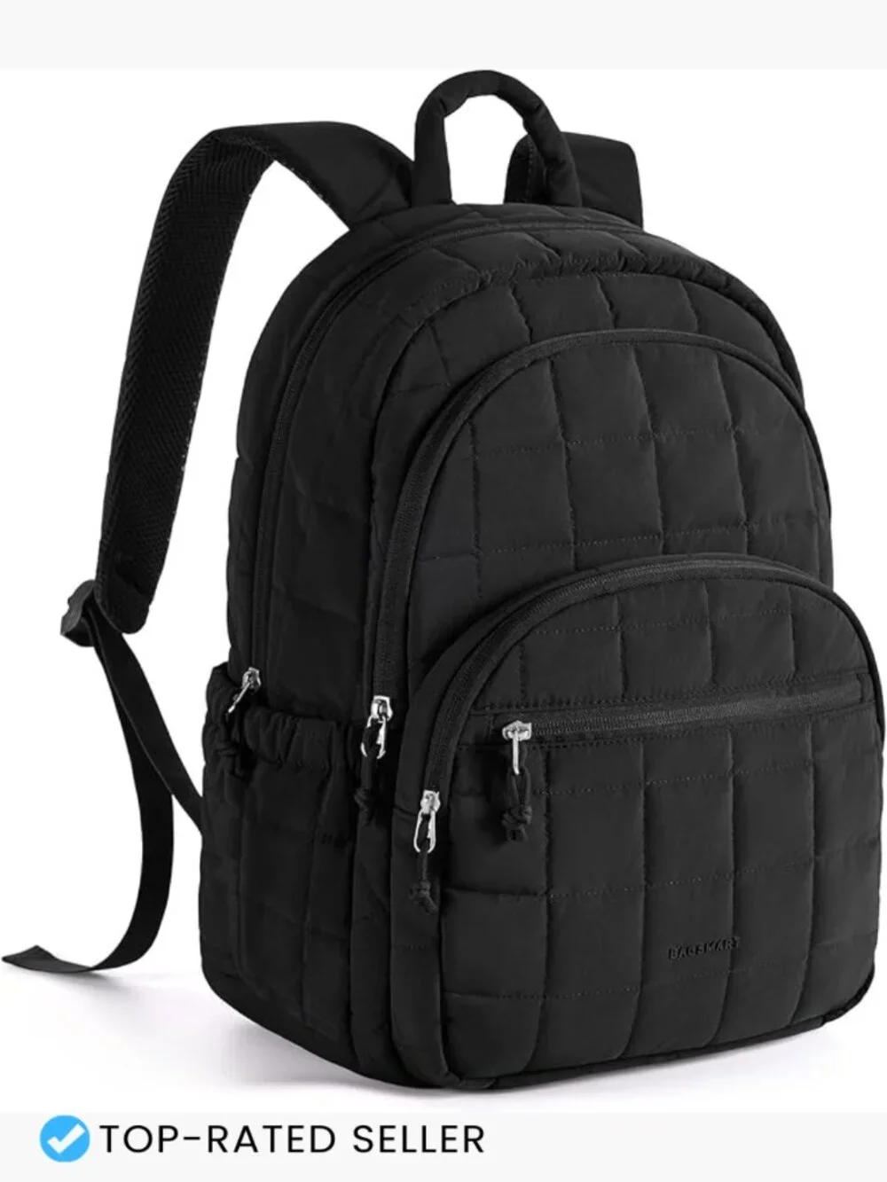 Laptop Backpack Quilted Casual Daypack Travel Bookbag for 15.6 Inch
